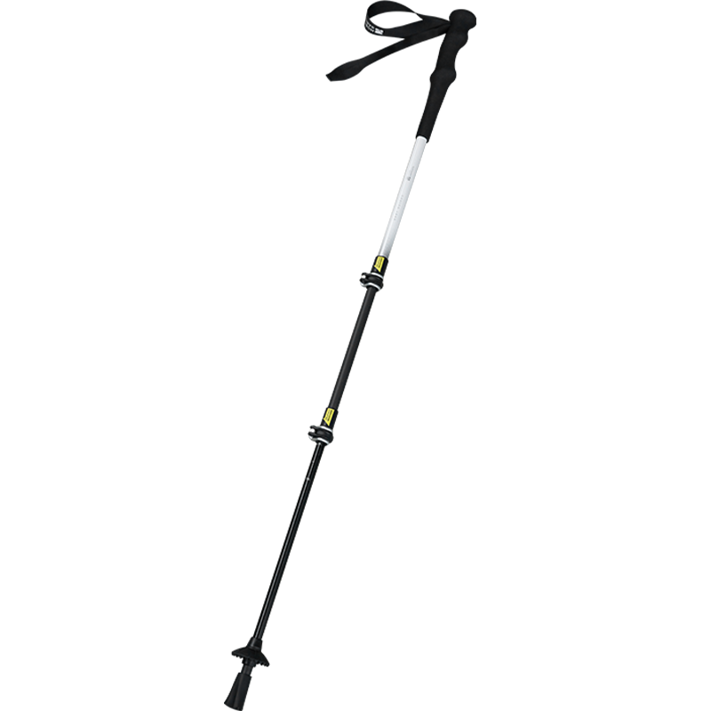 MOBIGARDEN Trekking Pole, Outdoor Hiking Carbon Fiber Aluminum Alloy Telescopic Walking Stick Tangu NX24667001, Moonlight White
