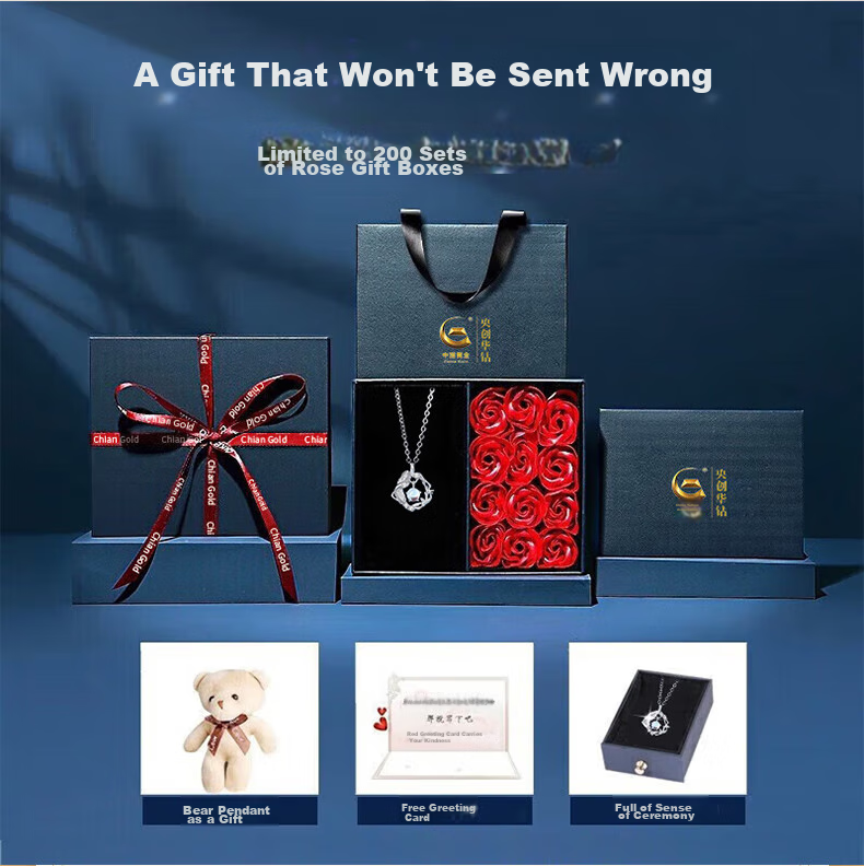 Zhoubaifu Blue Eucalyptus And Bird Silver Necklace for Women, 2026 New Light Luxury Collarbone Chain Pendant, Birthday Gift for Girls 16