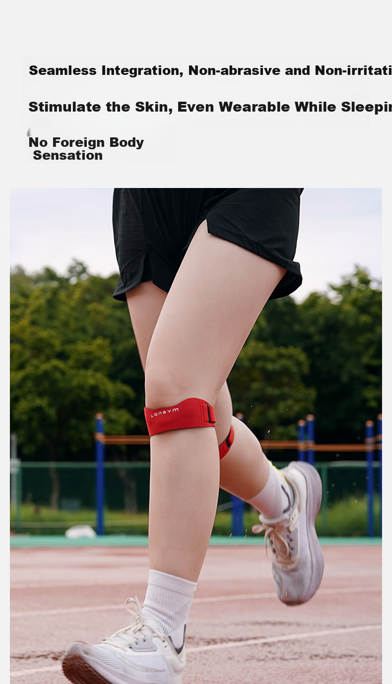 Lianji Patellar Strap for Men And Women, Professional Knee Joint Injury Protection Band for Basketball, Running, Sports, And Badminto 8