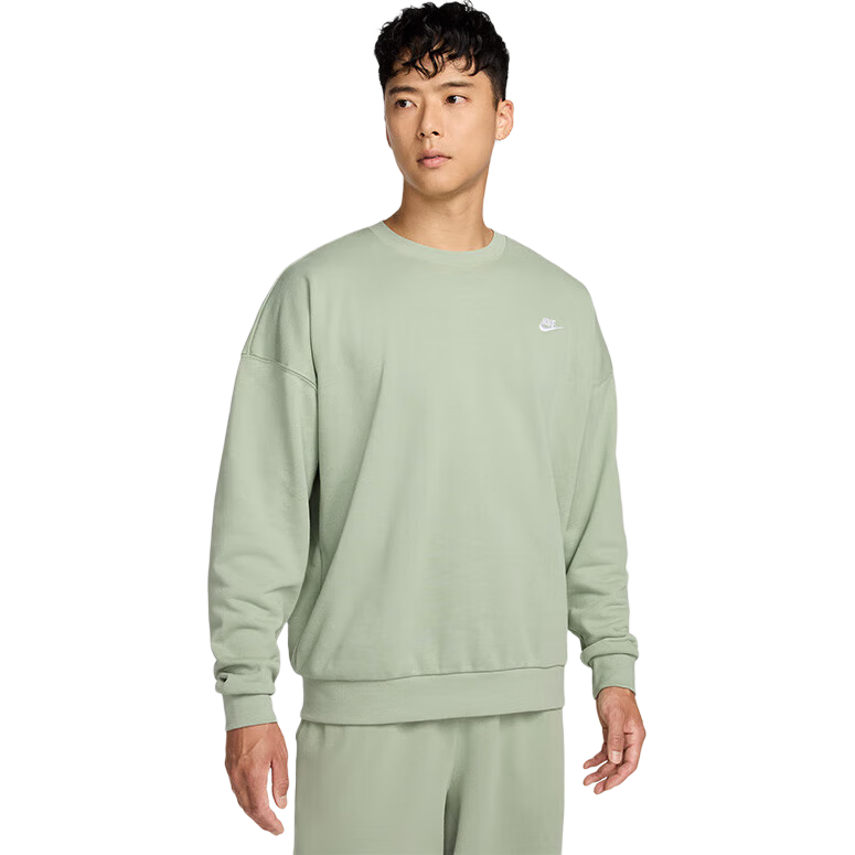 NIKE Men's Spring And Autumn Crew Neck Sweatshirt, Casual Sportswear, Fashionable And Simple HJ1820-370 Green M