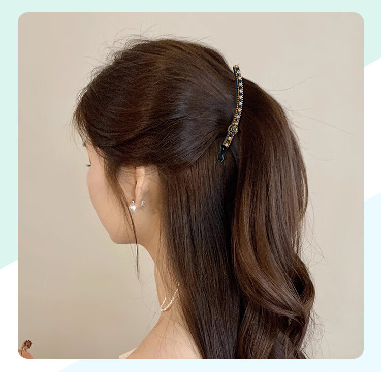 CHIMERA Hair Bun Maker, Elegant Back of Head Hair Tie, Twist Clip, Claw Clip, Vertical Clip, Hair Accessory, Birthday Gift for Wome 5