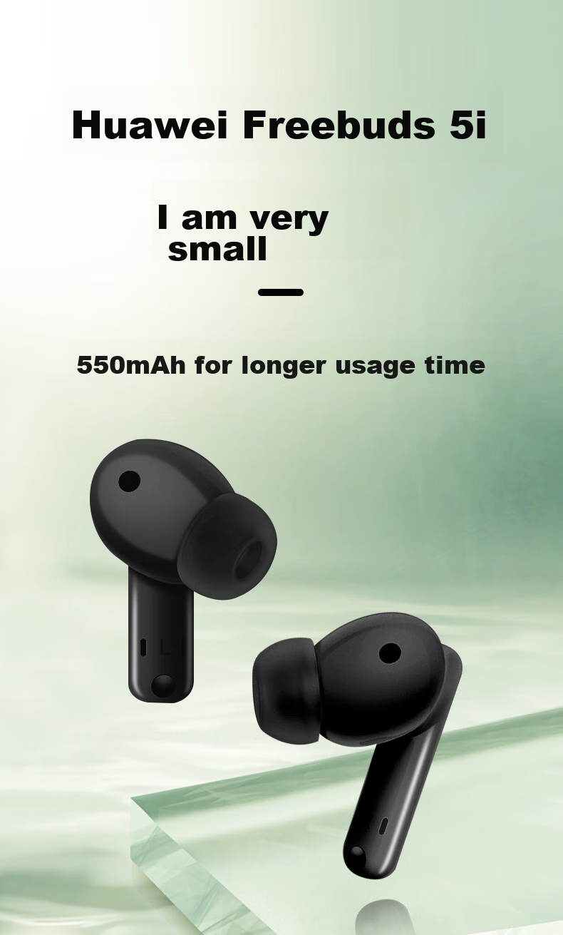 Masentek Earphone Eartips Compatible with Huawei Freebuds 5i/4i, Honor Earbuds X3/2 SE Bluetooth Headphones, Silicone Tips Accessories, Blue, Medium Size 5