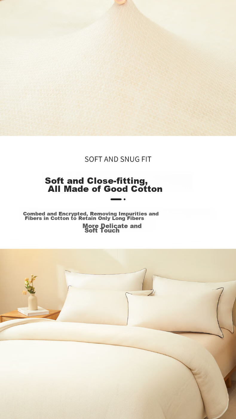 Grace 100% Xinjiang Long-Staple Cotton, Cotton Autumn And Winter Quilt Filling, 5 Jin (2.5 Kg), 200*230cm, White 10