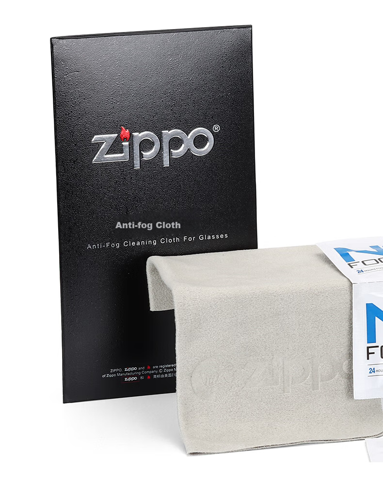 ZIPPO American Treasure Anti-Fog Glasses Cloth Suede Ultra-Large Nano Anti-Fog Dry-Style Long-Lasting Odorless Helmet Protective Goggles 18