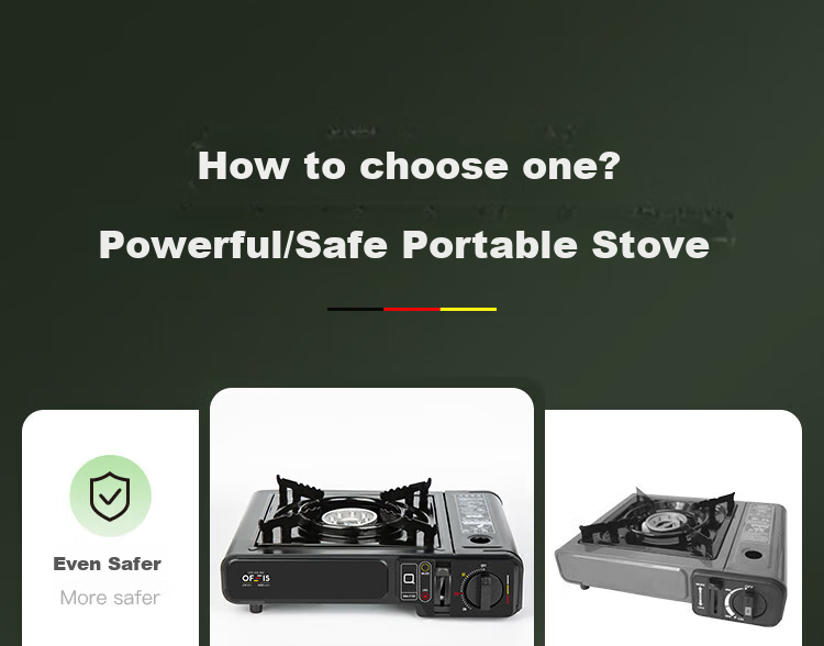 OFEIS Portable Stove, Explosion-Proof Outdoor Stove, Magnetic Stove, Camping Stove, Kasha Stove, Wilderness Gas Stove 3