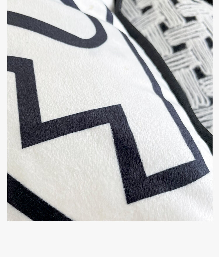 Fanyejia Cream-Colored Sofa Cushion Cover, Living Room Decorative Pillowcase, Bedside Backrest Cover, Plush Pillowcase for Bed 7