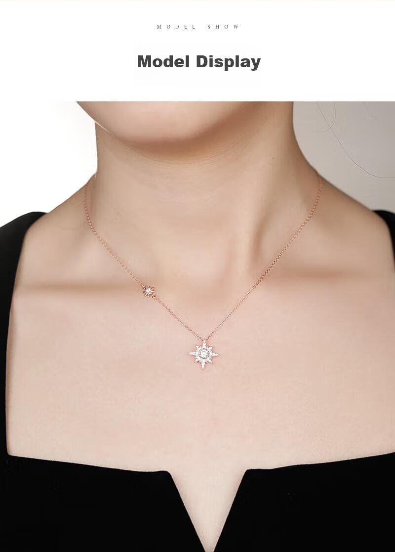 MANHE S925 Silver Necklace for Women, 2026 New Style Pendant Jewelry, Practical Birthday Gift for Wife Or Girlfriend 9