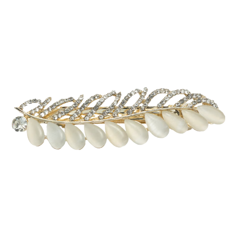 CHIMERA Wheat Ear Hair Clip, Side Clip for Women, Bangs Clip, Barrette, Top Clip, Hair Accessory, Mid-Autumn Festival Gift for Wome