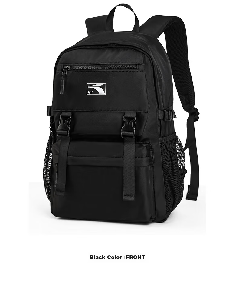 361° Backpack for Men And Women, Large Capacity Business Travel Backpack, Lightweight Water-Resistant School Bag for Middle And High School Students, Black 15