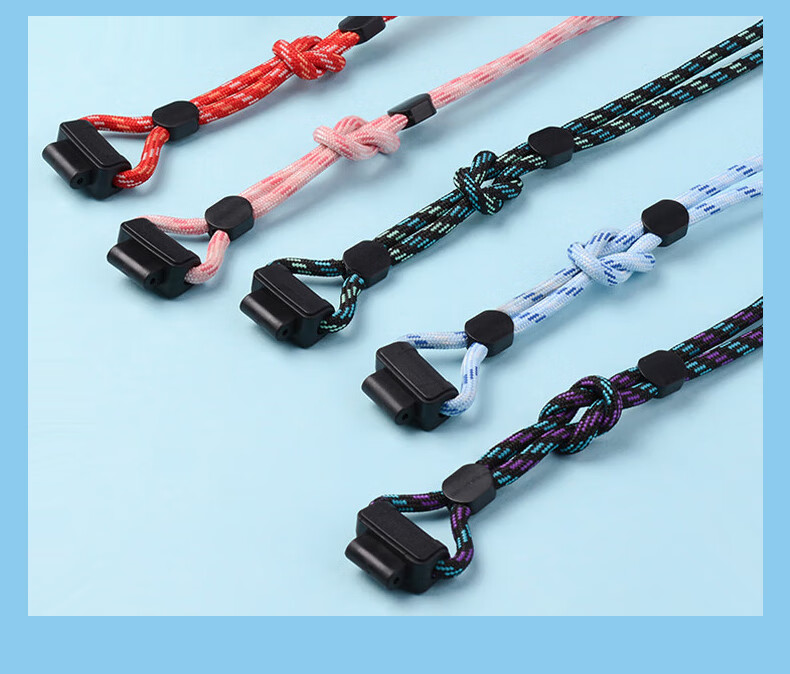 KMaxAI Hanging Rope for Small Genius Children's Phone Watch Z9/Z6S/Z7S/Q2A/Q1R/D3/Y05 Dopamine Hanging Neck Strap Watch Band Woven Single Circle Hanging Chain Blue 10