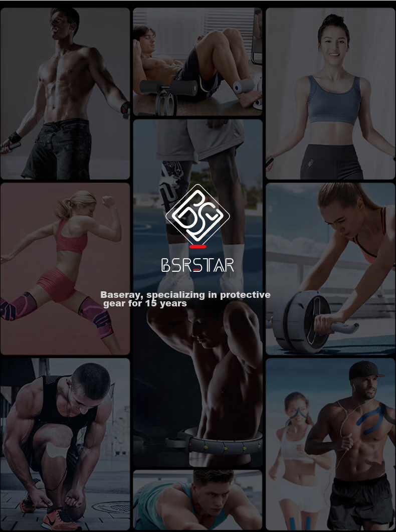 Bestray 5D Knee Brace for Sports Meniscus Injury And Fluid Retention, Professional Basketball Knee Support for Me 17