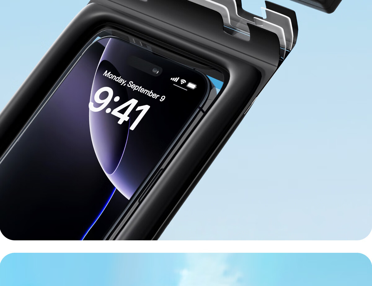 361° Waterproof Phone Case, Deep Water Protection, Touchscreen Compatible, Water Park, Diving Grade, Essential for Rafting, Sealed Waterproof Bag 2