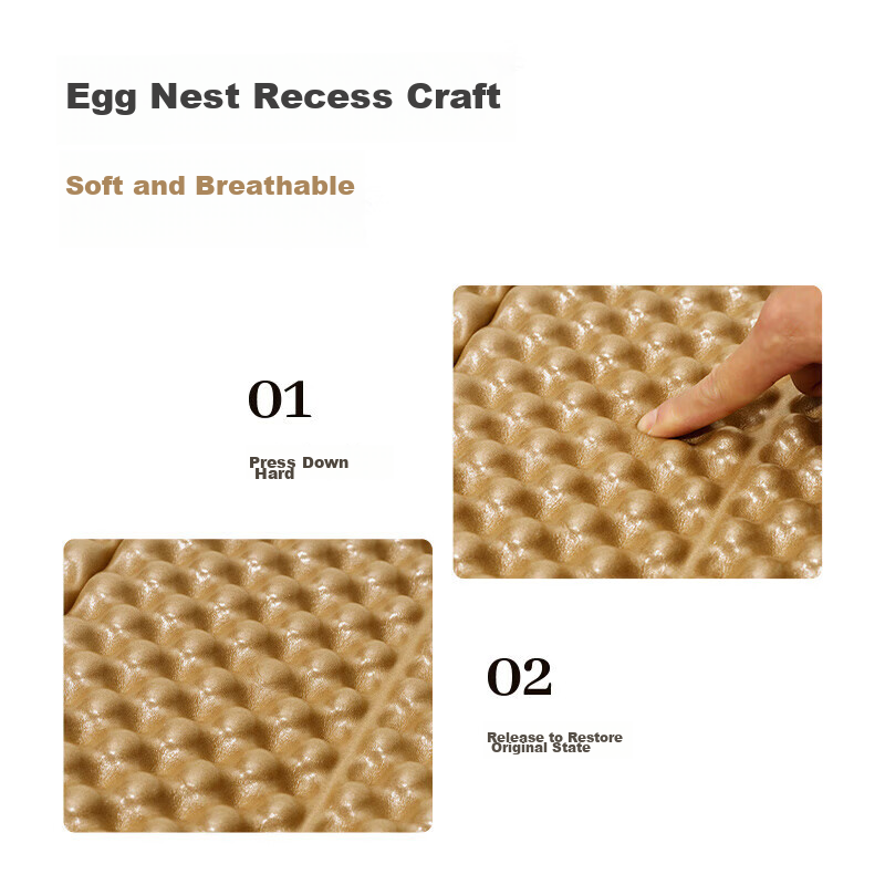 Двухместный туристический коврик MOBIGARDEN NX20663007, оливково-зеленый, портативный, противоскользящий, защита от влаги, для кемпинга и отдыха на природе
