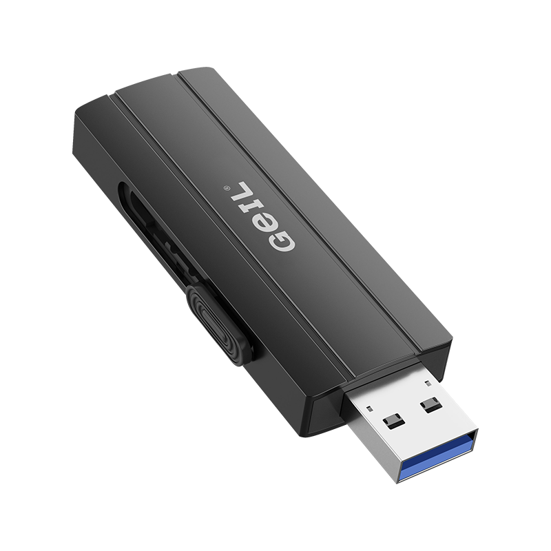 GEIL Jinbang 1TB Type-C USB 3.2 SSD Flash Drive 520MB/s High-Speed Dual Interface Mobile USB Drive Large Capacity Office Car Use GP500 Series