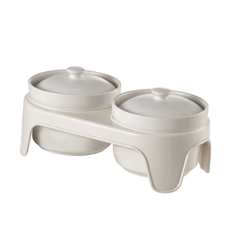 DAEWOO Electric Steamer [Optional Accessories] Ceramic Stew Pot *2, 500ml/piece, with Water Divider Rack 1