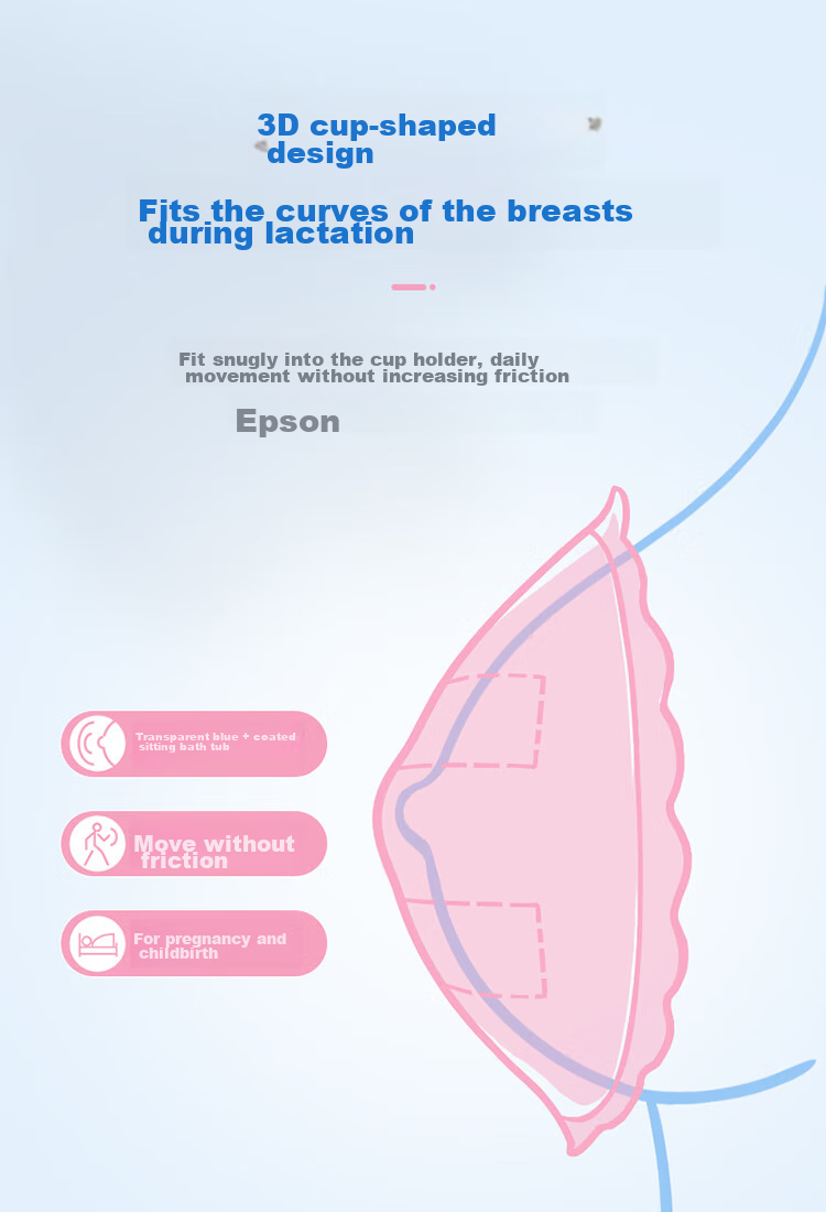 Matern'ella Disposable Breast Pads, Ultra-Thin, for Nursing Mothers, Anti-Spill, Breathable, 100 Pieces 8