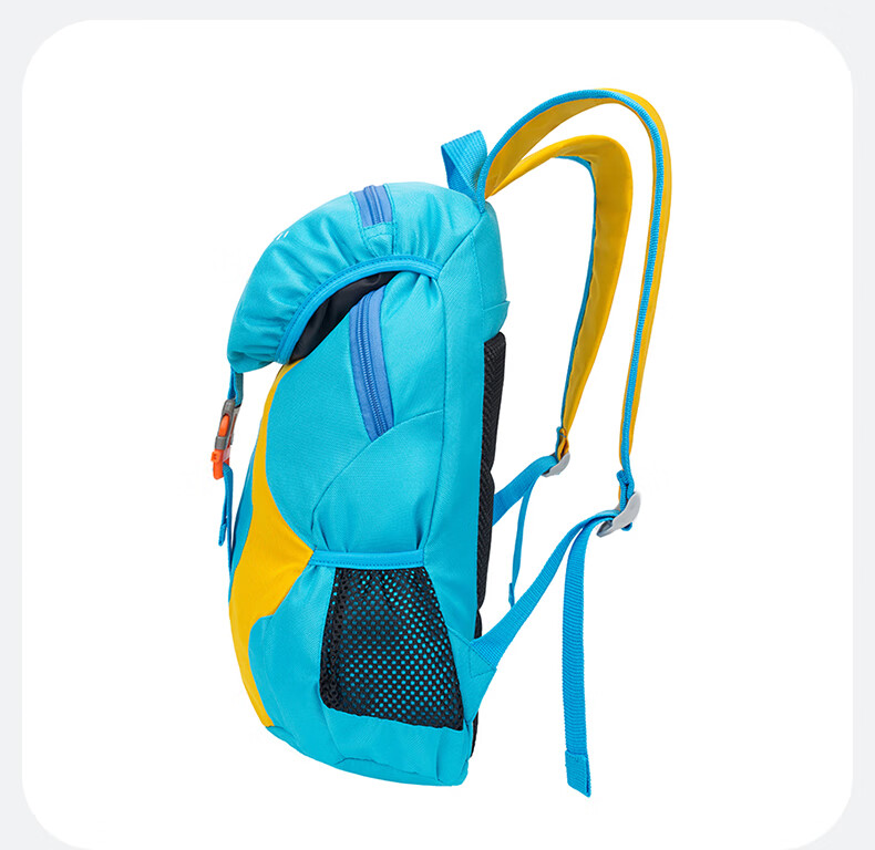 TFO Competition-Grade Children's Outdoor Backpack, Hiking And Mountaineering Bag, Travel Backpack 9202427, Sky Blue, 15L 10