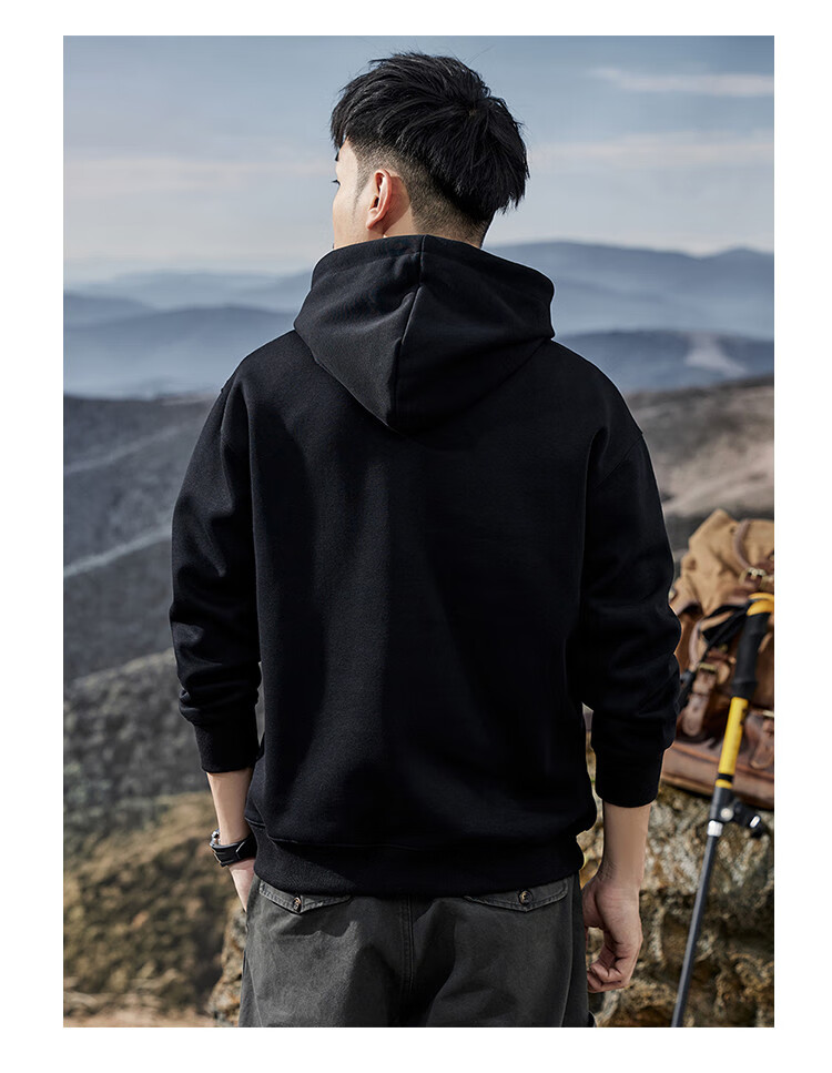 JEEP Men's Hooded Sweatshirt, Heavyweight Hoodie Jacket for Men, Loose-Fitting Spring And Autumn Outerwear for Men in 2026 29