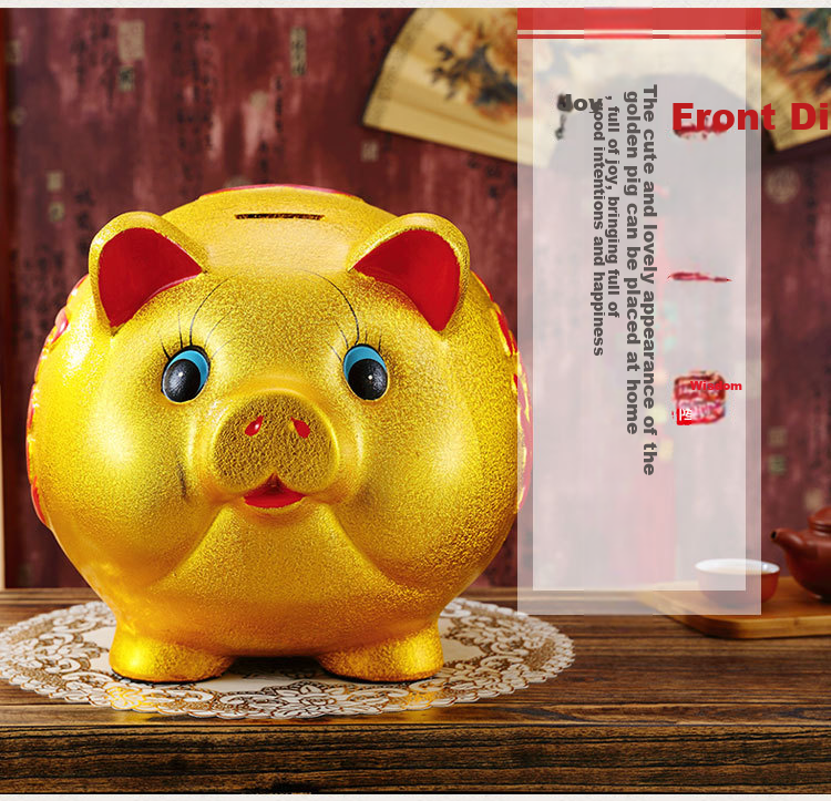 Youjia Quality Piggy Bank Save and Withdraw Children's Birthday Gift Little Pink Pig for Girls Children's Day Gift 3