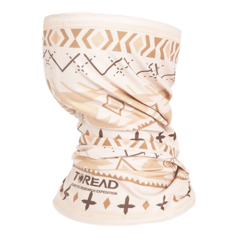 TOREAD Headscarf Autumn Winter Outdoor Warm Unisex Windproof Cycling Face Mask TELLCM90752 Beige Print