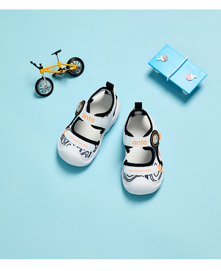 Anta Kids Boys Infant 2026 Summer Breathable Lightweight Octopus Beach Sandals A12620035 15