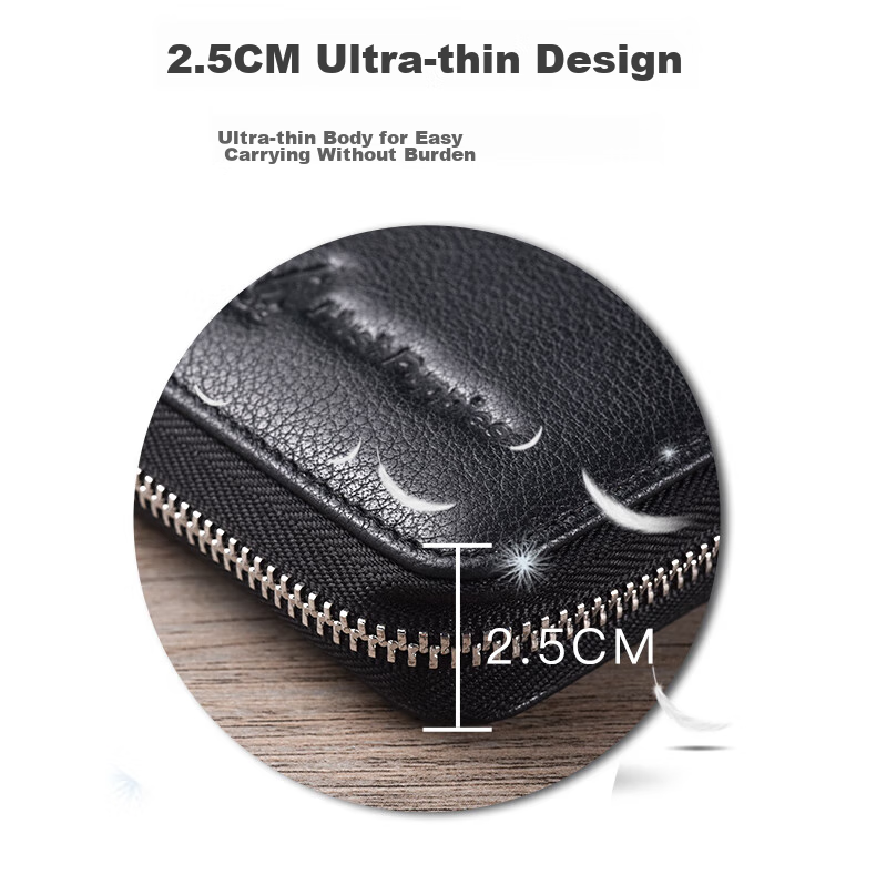 Hush Puppies Key Case, Men's External Card Slot, Portable Key Ring, Multifunctional Storage Bag, Gift Box Packaging, Birthday Present 6