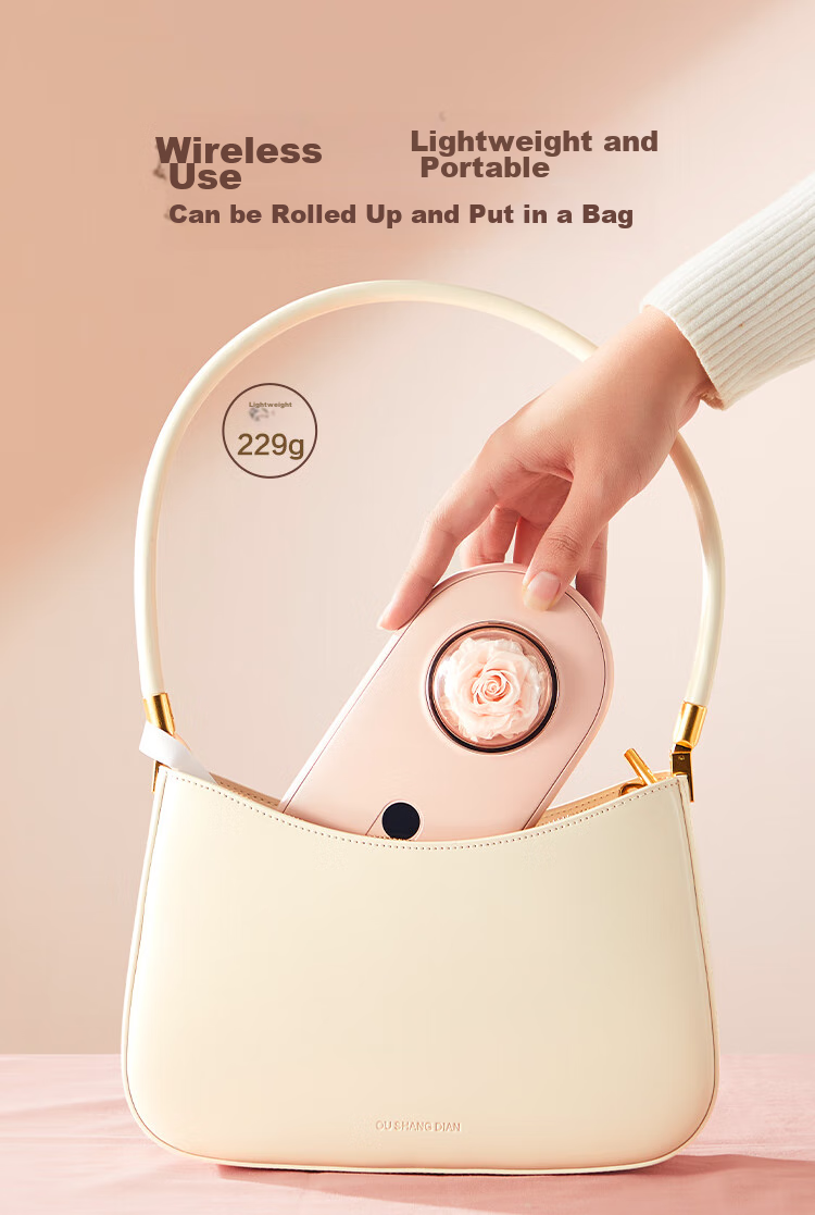 JD Original [Gift Box] Eternal Flower Waist Massager, Uterus-Warming Belt, Menstrual Aid, Period Pain Relief, Hot Compress, Back Massage Device, Gift for Boyfriend Or Girlfriend 10