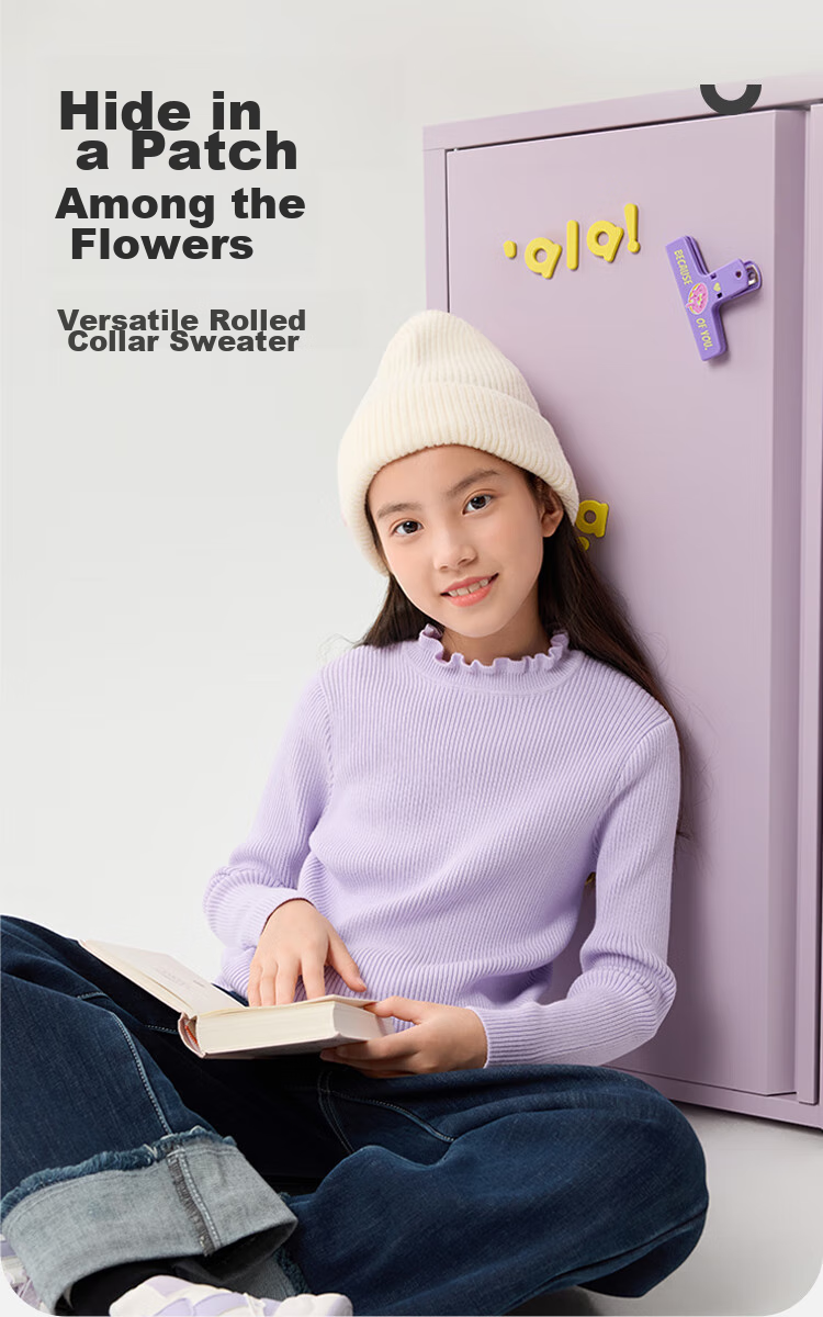 BALABALA Balaone Kids Sweater Boys 2025 Spring Autumn Knitwear Girls Parent-Child Pullover 208325103201 1