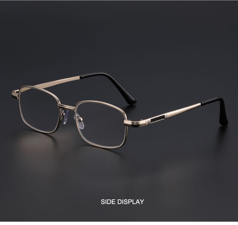 LESCA LUNETIER Natural Crystal Reading Glasses for Men, High-Definition Clear, Ultra-Lightweight, High-End Brand Genuine Product, Donghai Crystal Stone Glasses for Middle-Aged And Elderly 6