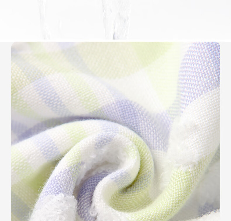 Jinhao A-Class 100% Cotton Face Towels for Children, Antibacterial and Antimildew, Odor-Resistant, 2-Pack 8