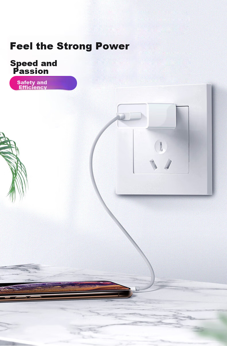 OKSJ 45W GaN Fast Charger Set for Apple iPhone 17/16/15 with 1.5m Braided Cable 10