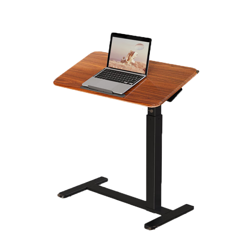JOYSEEKER Lazy Height Adjustable Desk, Movable Flip Bedside Table, Home Sofa Side Table, Laptop Stand, Standing Workstatio