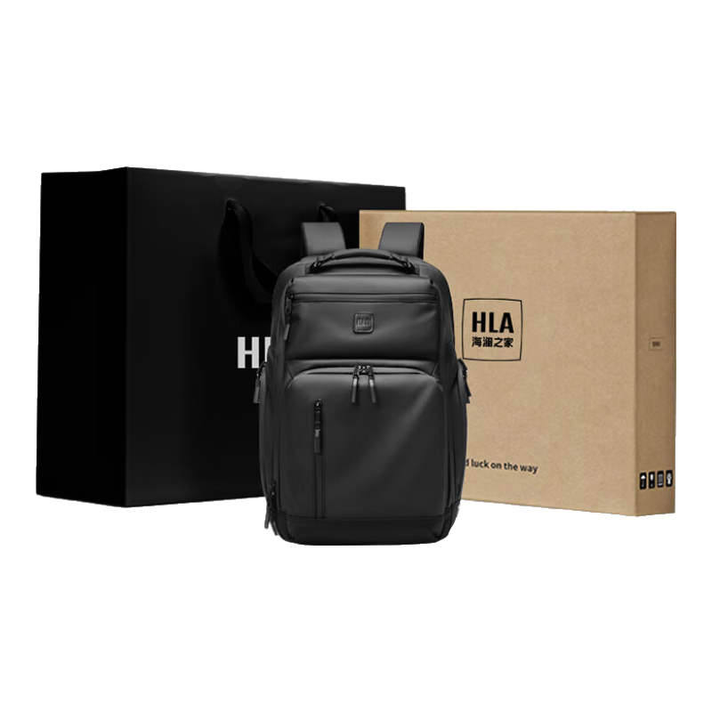 HLA Backpack for Men, Laptop Bag, Business Travel Large Capacity Backpack, Birthday Gift for Husband Or Boyfriend