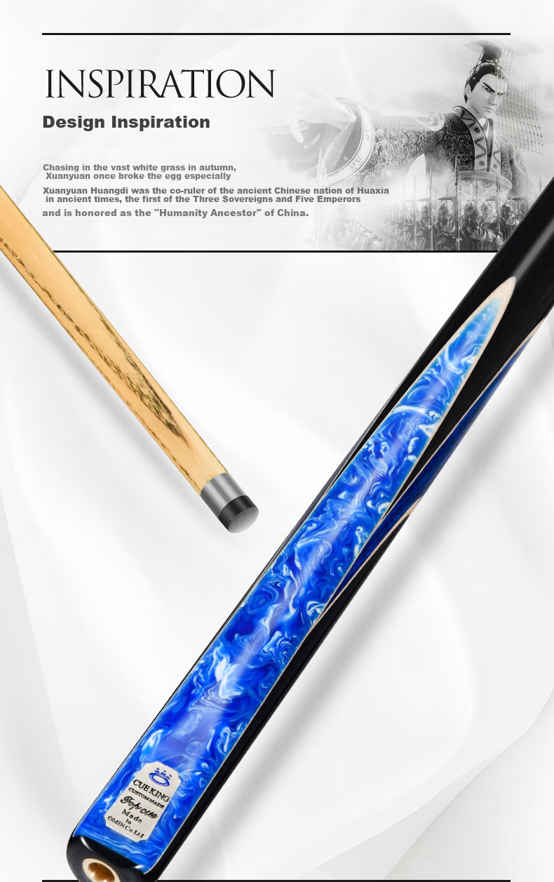 Aomi Xianyan Billiard Cue, Detachable 9.5mm Black 8 Snooker Cue, Small Tip 16 Color Black Eight Ball Cue, Pool Cue 4