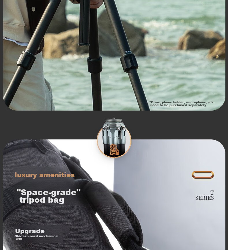 Fotopro T-74C+MH6S Professional Landscape Bird Photography Digital Camera, Mirrorless Camera Photography And Videography Hydraulic Video Gimbal, Carbon Fiber Camera Tripod 26