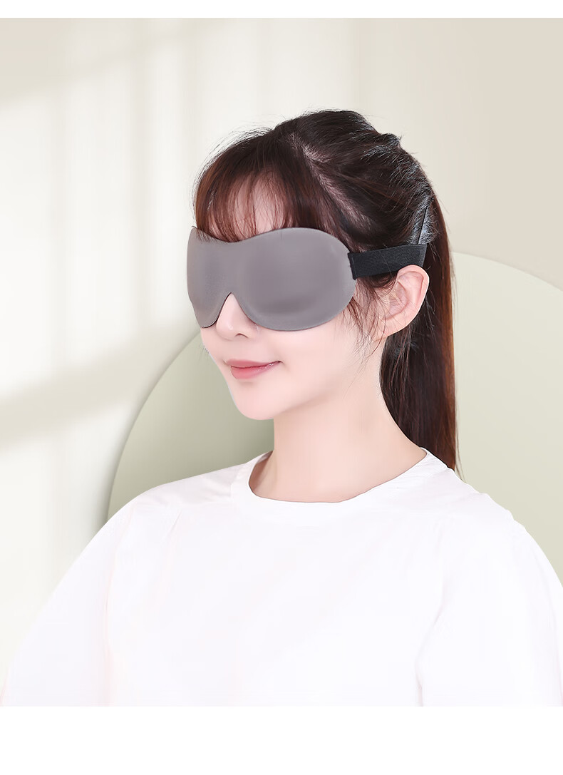 40,000 KM 3D Sleep Mask Light Blocking Eye Mask for Adults Men Women Nap Rest 15