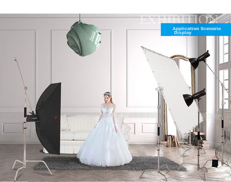 JINBEI CK-2 Detachable Tripod Crossbar, Arm, Light Stand, Ceiling Light Bracket, Magic Leg Studio Photography Light Stand CK-2 Magic Leg Light Stand 10