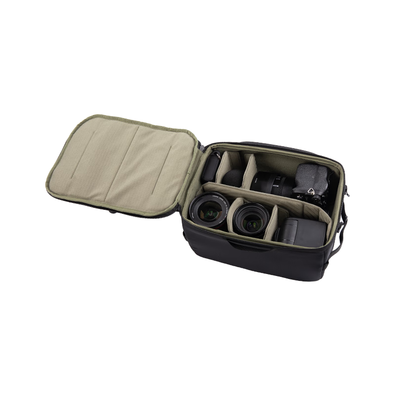 PGYTECH Camera Inner Case, DSLR Lens Inner Case Storage Bag, Shoulder Photography Bag, Camera Bag, DIY Partition Shockproof Handheld Splash-Proof Portable Storage, Size S