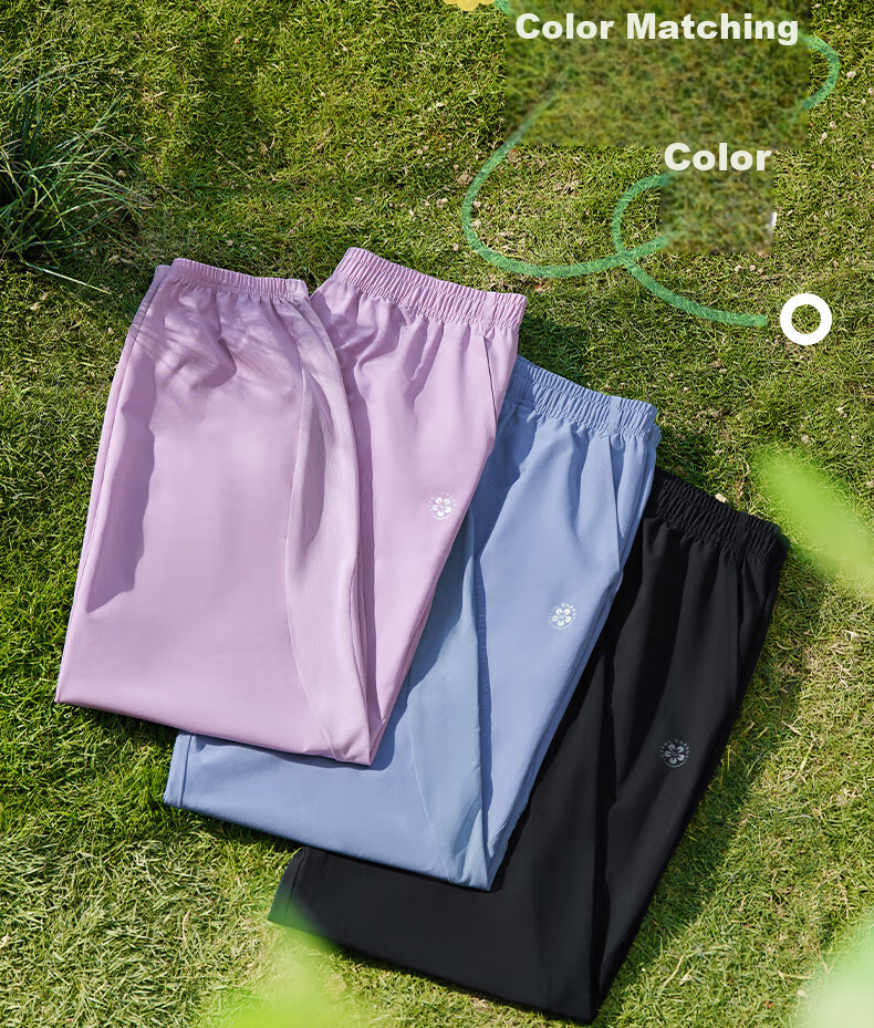 361° Women's Sports Pants Spring Summer Quick-Dry Jogger Casual Loose Running Yoga Fitness Pants 662614707-5 15