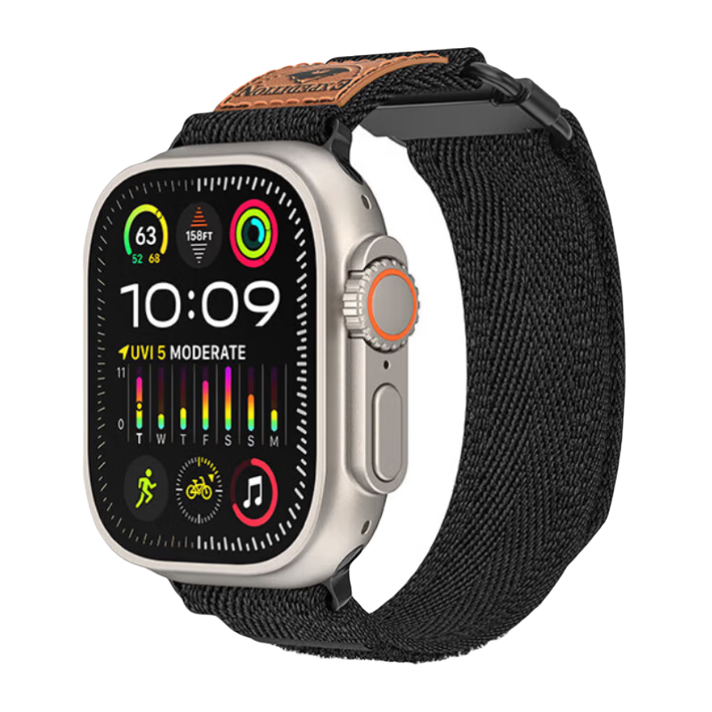 Canghua Apple Watch Ultra Strap, Apple Watch Ultra 4/3 Wild Track Loop Band, IWatch S12/S11/S10/9/8/SE3/Ultra2 Braided Strap
