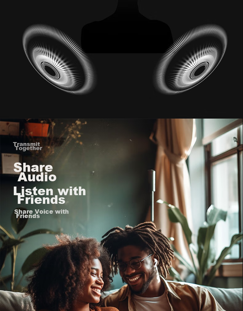 ALittleFlower [Huaqiangbei 12th Generation] Bluetooth Earphones Compatible with Apple IPhone 16 Max 15 Air 14/13 Semi In-Ear True Wireless Music 2025 Latest Model Student 6
