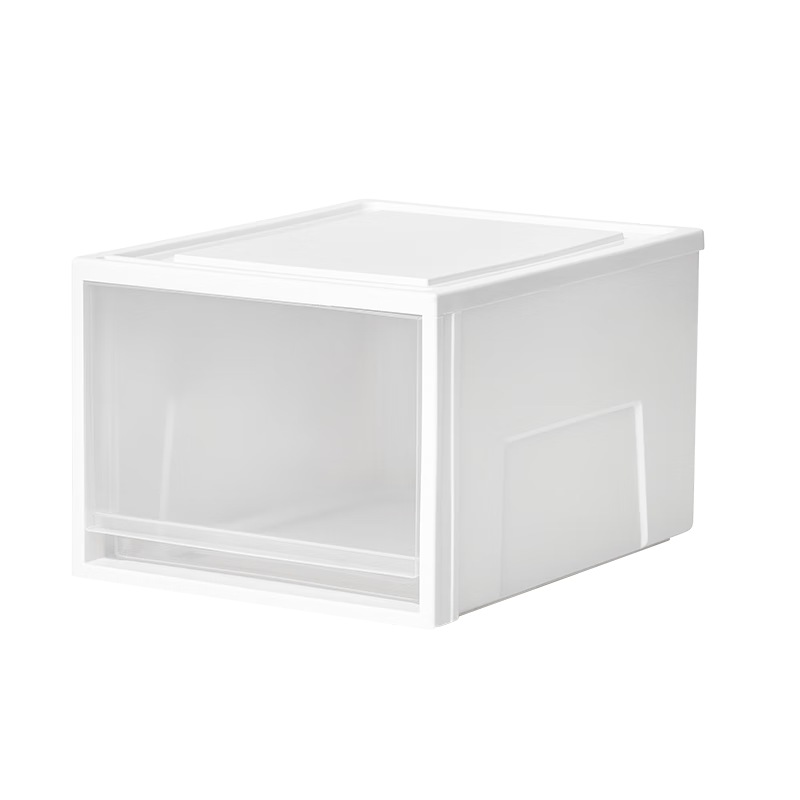 TENMA, Clothes Drawer Box, 40-Liter Large Capacity Quilt Storage Box, Simple Bedside Table Storage Container