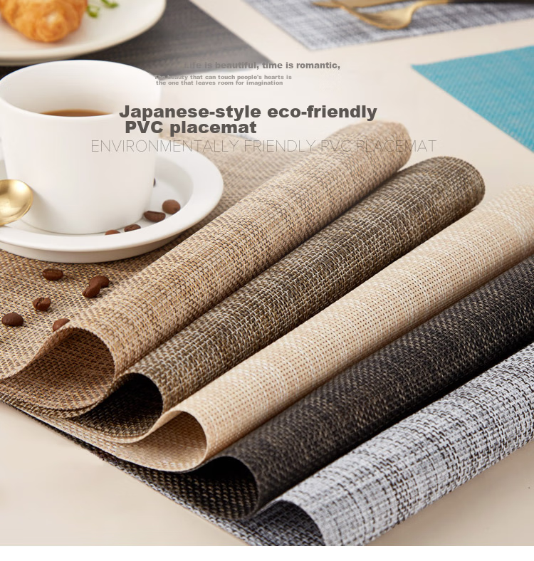 Quanshi Thick Heat-Resistant Coasters, Set of 2, Handwoven Placemats for Home Use, Scald-Proof Pads, Pot Mats, Dish Coasters, Bowl Coasters, Cup Coasters, Non-Slip Mats 1
