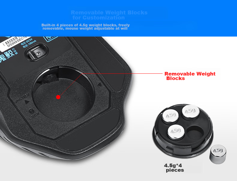 AULA X9Max Lightweight Wireless Mouse PAW3395 2.4G/Bluetooth/Wired Tri-Mode Native Dual 8K Report Rate Office Gaming Esports Mouse Fluid Red 11