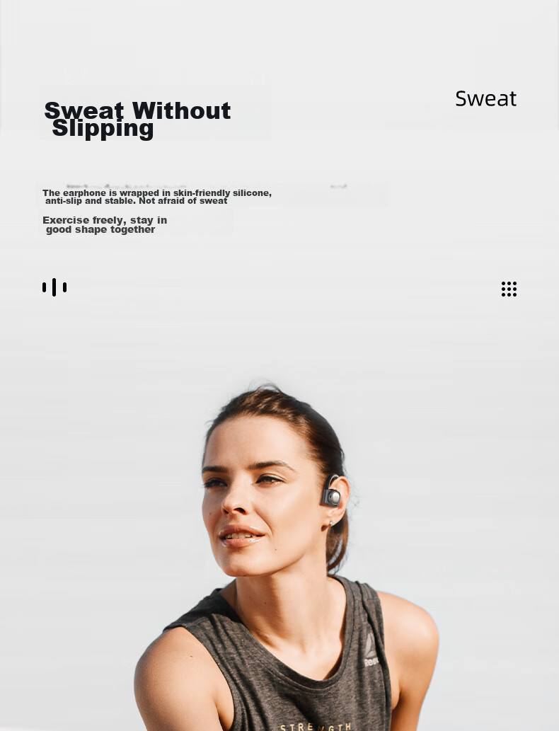 HP Bluetooth Headphones, Bone Conduction Concept True Wireless Open-Style, Music And Gaming Ear-Hook Headphones, Office And Sports Universal Noise Reduction, Metallic Gray 15