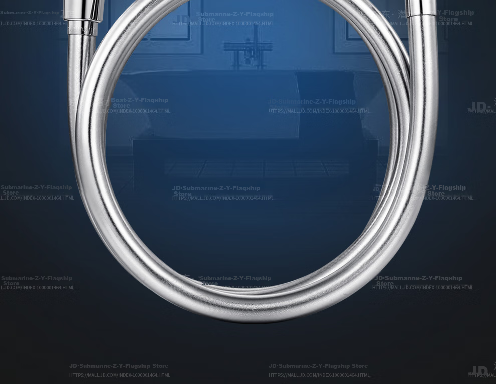 Submarine DG150 Shower Hose, Shower Head Flexible Hose, 1.5-Meter Anti-Tangle Shower Pipe 3