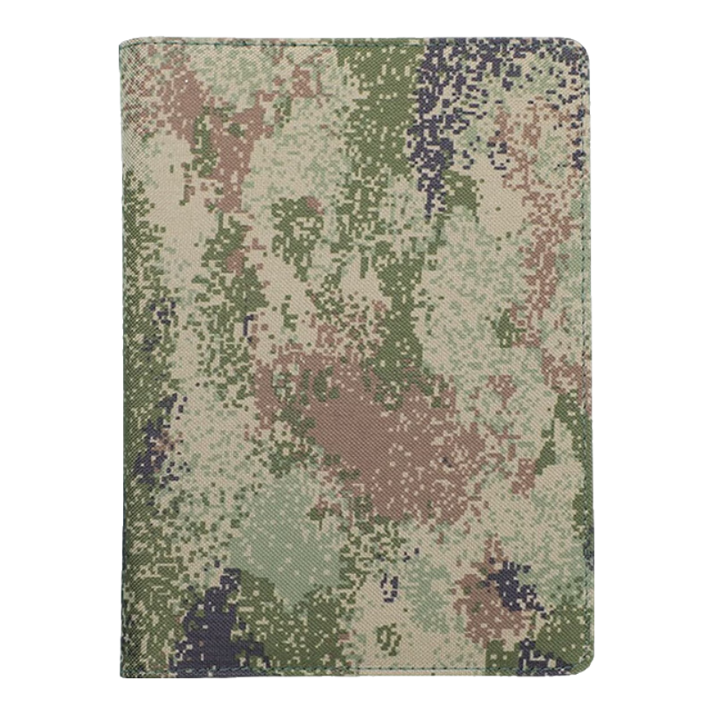 Xutong A5 Camouflage Loose-Leaf Notebook, 100 Sheets, 200 Pages, Dulin Paper, Conference Record Book, Military Training Theory Study Diary, Customizable Logo