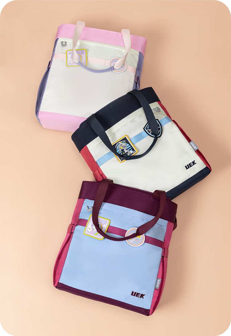 UEK Elementary School Tutoring Bag, Portable Children's Handbag, Cute After-School Bag, Crossbody Bag, Art Bag, Unicor 12