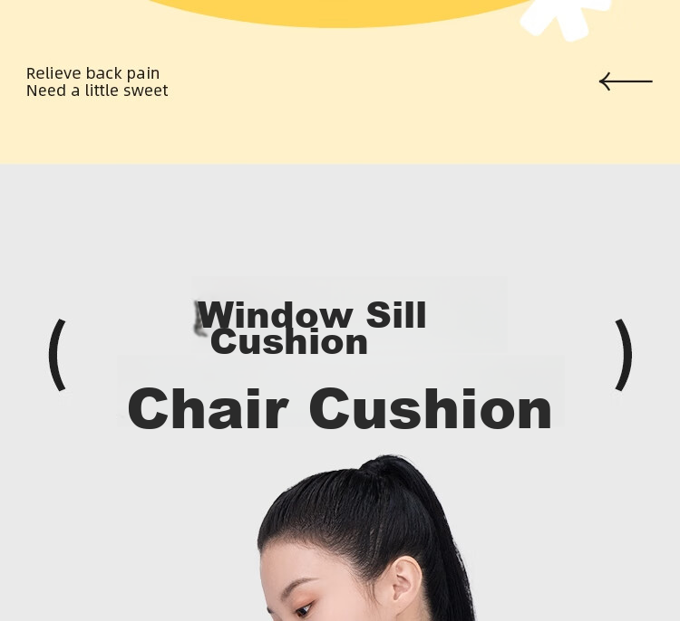 JAGO Cushion, Office Seat Pad, Butt Pad, Car Lumbar Support, Chair Backrest, Waist Pillow, Car Seat Cushion, Lumbar Support 14