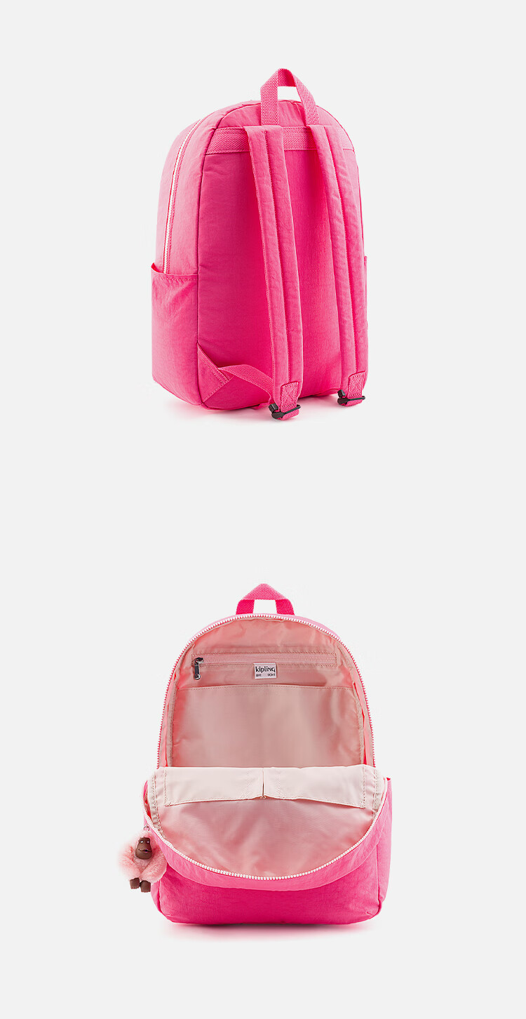 Kipling Large Capacity Backpack School Bag Junior High School BTS HAYDAR Blue Patchwork Birthday Gift 7